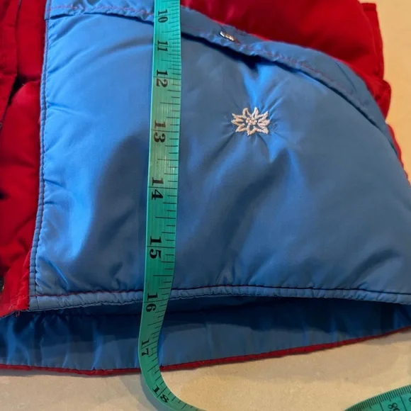 Alpine Design Red and Blue Puffer Vest see measurements vintage - Picture 4 of 7